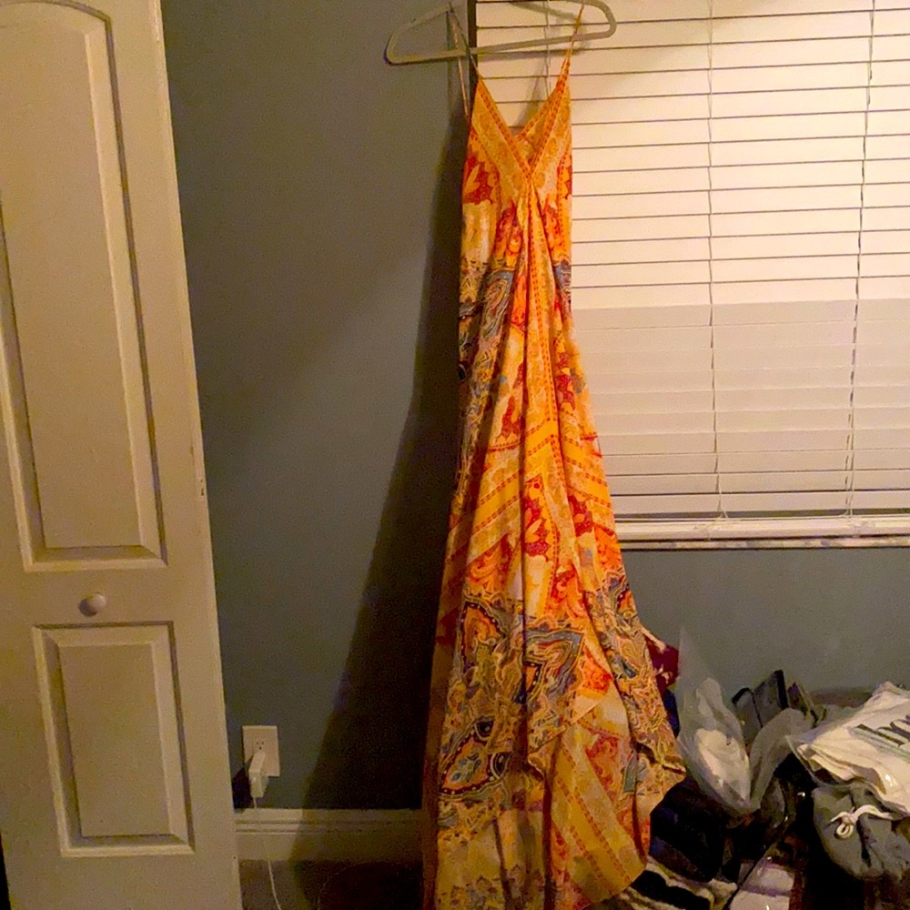 Multicolored maxi dress